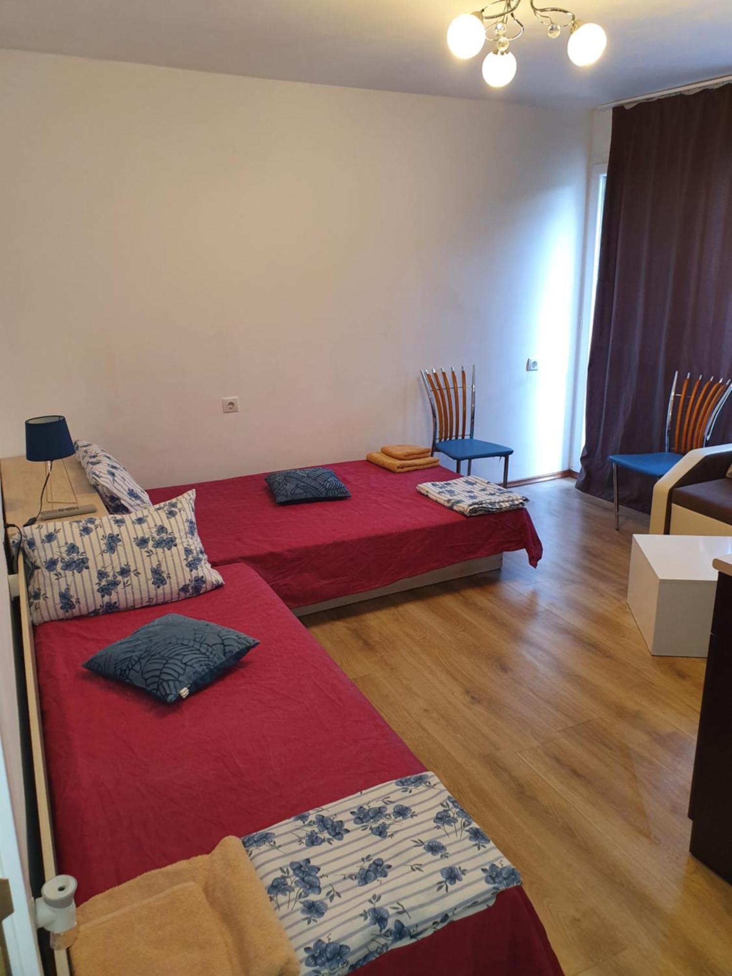 The Center Apartments Comfort Szandanszki Szoba fotó